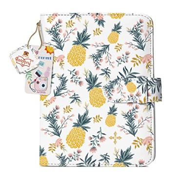 Imagem de Holoary Álbum De Fotos Tipo Carteira Para 128 Bolsos, Fujifilm Instax Mini 2X3", Álbum, Polaroid Snap (Floral Abacaxi)