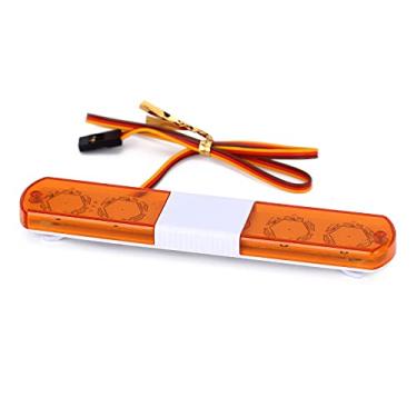 Imagem de LAFEINA Barra De Luz Led Multifuncional Para Polícia, Lâmpada Modelo Carro Rc 1/10, 1/8 E 1/12 Wpl D12 Hsp Trx4 Tamiya Cc01 D90 Scx10