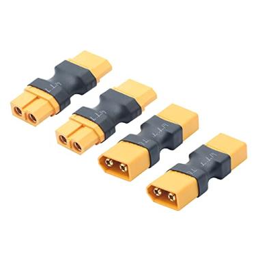 Imagem de Maixbomr Adaptador De Conector Xt60 2 Pares, Macho E Fêmea, Sem Fio, Conversor Para Bateria Rc Lipo, Drone, Carro Brinquedo, Etc.