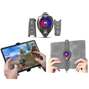 Imagem de MTV Gadgets Refrigerador De Tablet, Ventilador Semicondutor Para Jogos E Transmissão Ao Vivo, Dissipador Calor Com Display Temperatura Led Tablets 5 A 8,4 Polegadas Ios/Android, Compatível Samsung T