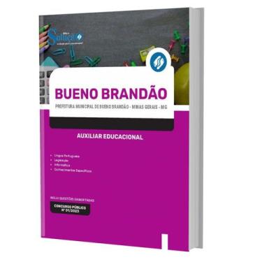 Imagem de Apostila Prefeitura Bueno Brandão Mg 2023 Auxiliar - Editora Solucao