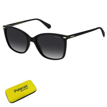 Imagem de Óculos de Sol Feminino Com Proteção UV Polaroid PLD 4108/S 807 55WJ S