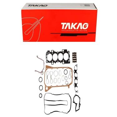 Imagem de Junta Completa C/ Retentores (Jg) Ecosport 1.6 16V 2014 A 2018 / Fiesta New 1.6 16V 2014 A 2020 / Focus New 1.6 16V 2014 A 2020 - Takao Jcrfo16B