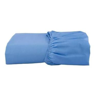 Imagem de Lençol King Avulso Com Elástico Percal 100% Algodão 200 Fios  - Forte 