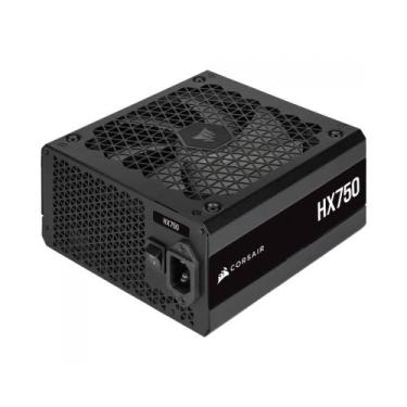 Imagem de Fonte Corsair HX750, 750W, 80 Plus Platinum, PFC Ativo, Full Modular, 