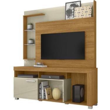 Imagem de Estante Home Tv 50 Pol 1 Porta 160 cm Icaro Cumaru Opala MADETEC, Cuma