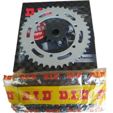 Imagem de Kit Relação Transmissão Did Yamaha Xtz 250 Lander Tenere Com Retentor