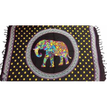 Imagem de Canga de Praia Elefante - Violeta Escuro - Besakih, Violeta escuro