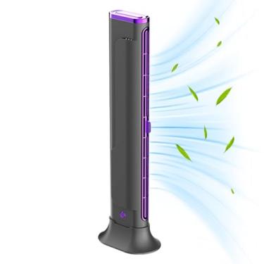 Imagem de Ventilador De Ar Fresco | Ventiladores Refrescantes Que Sopram Ar Frio,3 Velocidades Silencioso Recarregável Para Casa Escritório Dormitório Cozinha Apartamento