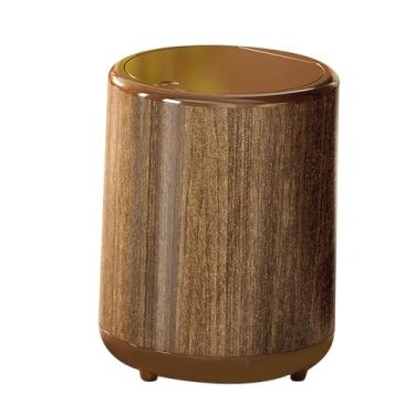 Imagem de Ｂｅｓｇａ Lixeira decorativa grande capacidade 12L com tampa redonda balde de lixo cozinha para quarto sala escritório, Sem Rodas