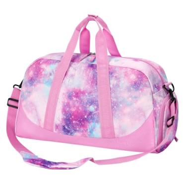 Imagem de Choco Mocha Bolsa infantil para meninas, Galáxia - rosa