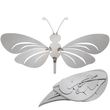 Imagem de Otoolling Kits de soldagem de artesanato de borboleta, kit de prática de borboleta de metal, cupons de soldagem, presente divertido de projeto DIY para soldadores iniciantes, para Tig, Mig, Gas, Arco