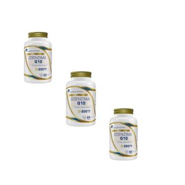 Imagem de Kit 3 Coenzima Q10 200mg 3x60 cps Flora Nativa - Flora Nativa do Brasi