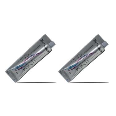 Imagem de Kit 02 Tinta Coloração Preto Azulado 1.0 Mairibel 60g