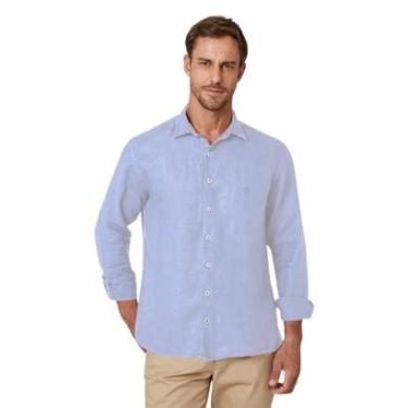 Imagem de Camisa Dudalina Slim fit Linho Tint-Masculino