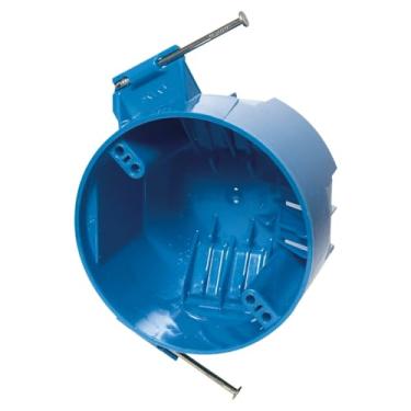 Imagem de Caixa de ventilador de teto Carlon B520A-UPC, novo trabalho, 10 cm de diâmetro por 6 cm de profundidade, azul