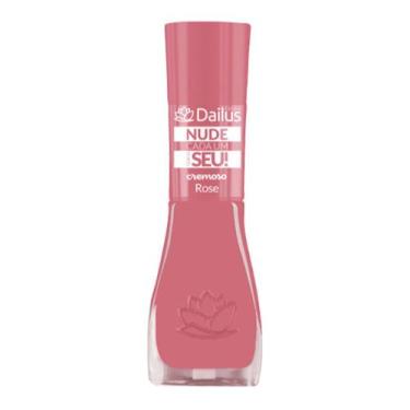 Imagem de Esmalte Dailus Color Nude Cada um Tem o Seu! Cor Rose com 8ml