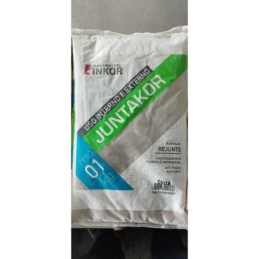 Imagem de Rejunte 1kg Diversas Cores Hipermassa Inkor Quartzolit, CINZA/INKOR
