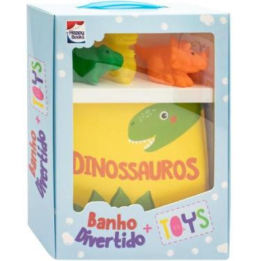 Imagem de Livro - Happy Baby Banho Divertido + Toys: Dinossauros