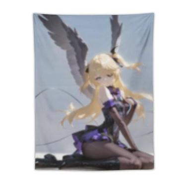 Imagem de LIEGBMEU Tapeçaria de biquíni sexy anime menina quente 76,2 x 101,6 cm interior exterior parede colcha arte decoração de tapeçaria caprichosa, AF091