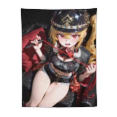 Imagem de LIEGBMEU Tapeçaria sexy sexy de anime menina 76.2 cm x 101.6 cm interior exterior parede colcha arte decoração de tapeçaria caprichosa, AF197