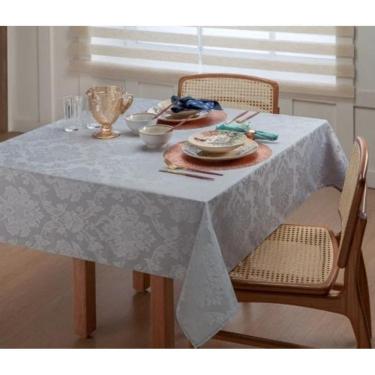 Imagem de Toalha De Mesa Jacquard Cinza High Class 1,60 MX2,10 M Raner