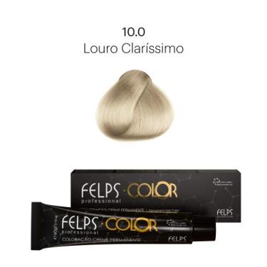 Imagem de Coloração Profissional Felps Color Louro Claríssimo 10.0 (Base) - 60g