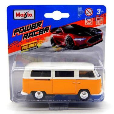 Imagem de Miniatura Volkswagen Type 2 Bus 1971 1/43 Laranja Maisto 25001
