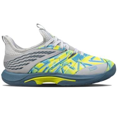 Imagem de K-Swiss SpeedTrac Padel Tênis masculino, Azul amanhecer/prímula noturna/azul-petróleo indiano, 43