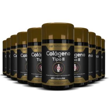 Imagem de 10x colágeno tipo ii 120 cápsulas hf suplementos