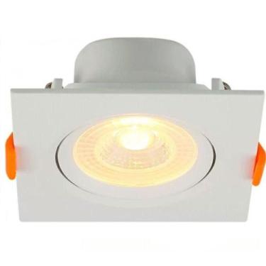 Imagem de Spot Led Slim Quadrado Blumenau 6w 6500k Luz Branco Frio - BLUMENAU IL