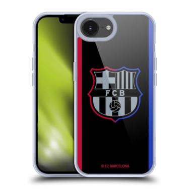 Imagem de Head Case Designs Capa de gel oficialmente licenciada pelo FC Barcelona Away 2024/25 Crest Kit [proteção de grau militar] compatível com Apple iPhone 16e e compatível com MagSafe