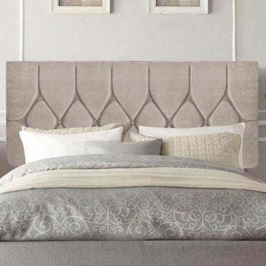 Imagem de Painel Estofada Istambul Botão Capitonê 195cm King Size Para Cama Box 