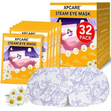 Imagem de Pacote de 32 máscaras de olhos Steam XPCARE para alívio de olhos secos