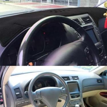 Imagem de LYBQFZ Capa de painel de instrumentos de carro tapete de painel de instrumentos acessórios de almofada protetora, para Lexus GS S19 350 430 300 460 2005-2011