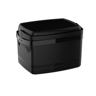 Imagem de Caixa Térmica Cooler 12 Litros Preto Médio Com Alça,28,6cm x 23,4cm x 34,4cm,cooler termico(Preto)