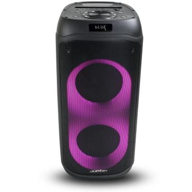 Imagem de Caixa de Som Portátil Amplificada Bomber Party 1250 TWS Preta