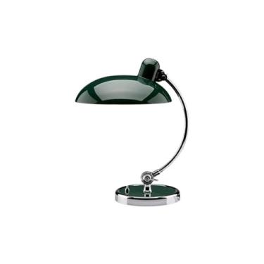 Imagem de Abajur de cabeceira Luminária de mesa cabeceira para sala estar, quarto, simples, escritório, leitura, estudo(Green)