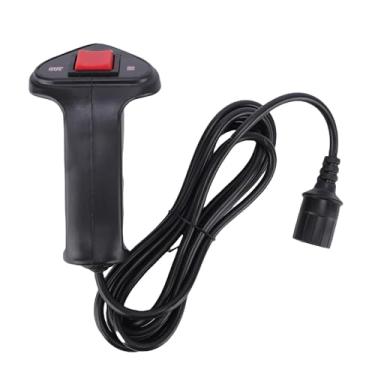 Imagem de Jiawu Controle Remoto do Guincho, Controlador de Guinchos Com Fio Universal de 3 Pontas, Assembly de Controle de Mão Com Cabo de 9,2 Pés, Aderência Ergonômica