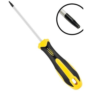 Imagem de Chave Torx T8 Ponta Imantada Com Furo Para Console Controle