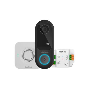 Imagem de Vídeoporteiro Inteligente Izy Smart IVW 3000+ Preto Intelbras