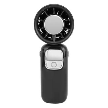 Imagem de RiToEasysports Velocidade do Ajustável Ventilador Turbo Portátil, 100 Níveis fã de Pescoço Portátil Com Design Dobrável, Ventilador Pessoal Vestível para Viagens, Praia, Tecnologia de Magnética de