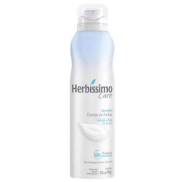 Imagem de Desodorante Aerossol Herbíssimo Care Sem Álcool Sensitive 150Ml  Dana
