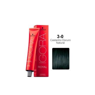 Imagem de Tintura Schwarzkopf Igora Royal 3.0 Castanho Escuro