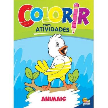 Imagem de Livro De Colorir Infantil Marca X 10 Temas