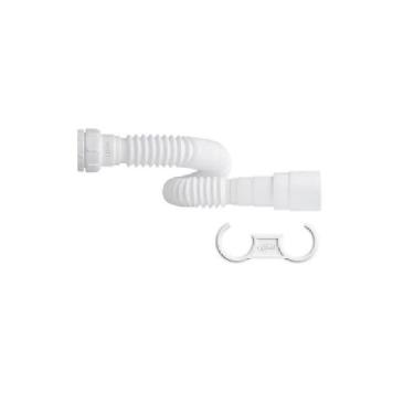 Imagem de Sifão universal extensível branco 74 cm com suporte censi