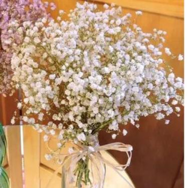 Imagem de Mini Buquê Gypso (mosquitinho) Flores Desidratadas - Pense Flores, Nat