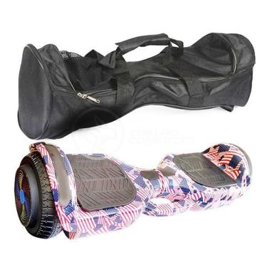 Imagem de Hoverboard Infantil Skate Elétrico Adesivado America Led USA