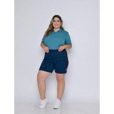 Imagem de Kit Plus Size Feminino 02 Peças- Camisa Polo Oversized Estampa Sortida