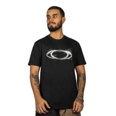 Imagem de Camiseta Oakley Dusty Preto (Preto)-Masculino
